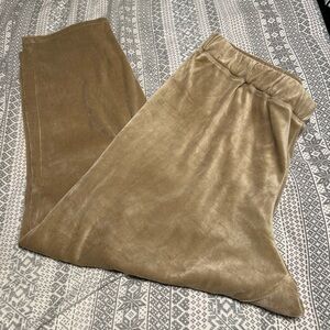 Velvet lounge pants